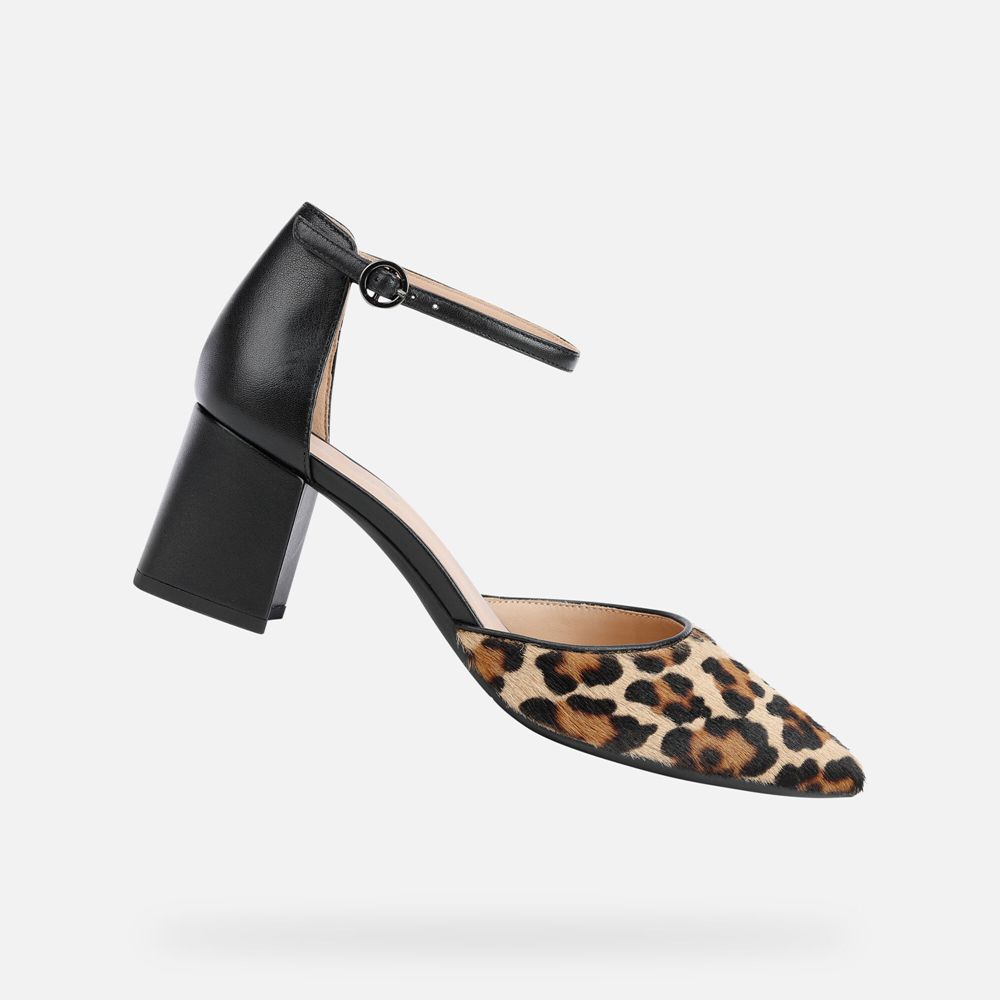 Geox Bayan Stiletto Ayakkabı Siyah - Bigliana - UIW-708263